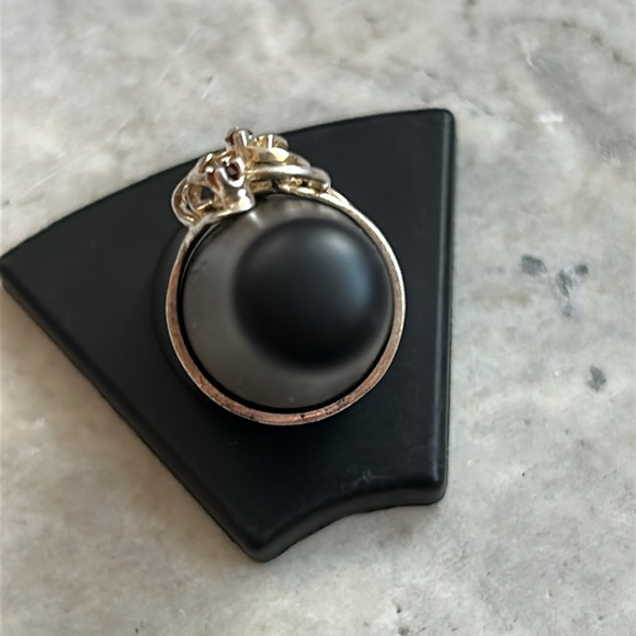 Elegant Vintage Garnet Gemstones Ring Size 7 1970-1980’s Ring Genuine Garnets - Picture 8 of 9